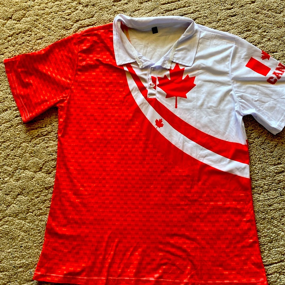 Women’s Canada logo polo shirt